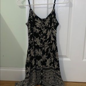 Volcom Black and White Floral Dress!